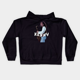 Kenny G quotes art 90s style retro vintage 70s Kids Hoodie